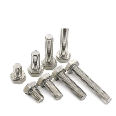 Dos prendedores de aço inoxidável de alta temperatura do GH 4169 da liga do material de M50x150 Inconel 718 a linha completa encanta o parafuso